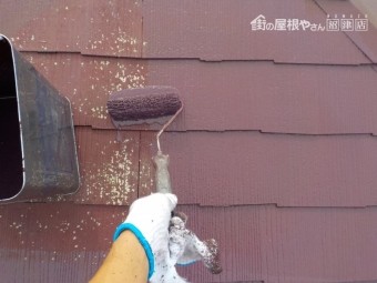 中塗り作業