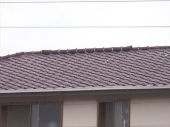 沼津市洋風瓦棟瓦ズレ