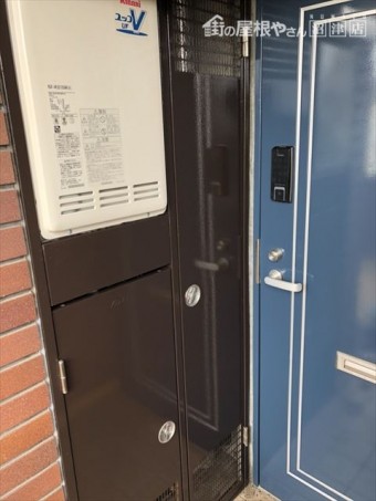 沼津市 玄関PS扉塗装後