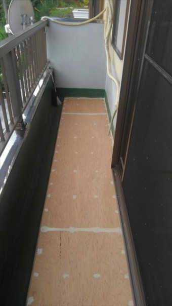 裾野市ベランダ防水下地