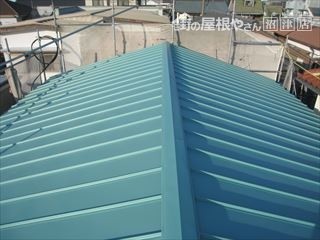 トタン屋根葺き替え