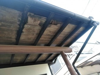 三島市屋根劣化雨漏り