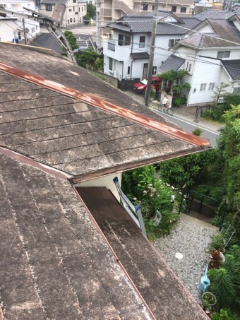 屋根材腐食