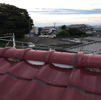 沼津市漆喰施工後