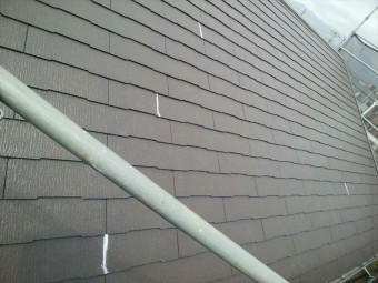 長泉町屋根ひび割れ個所
