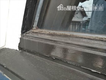 沼津市の住宅のサッシ回り補修
