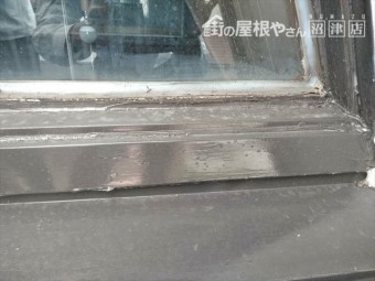 沼津市のサッシまわり劣化による雨漏り