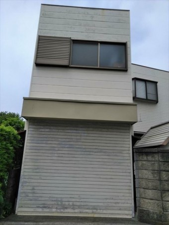 沼津市のサイディング外壁住宅変色