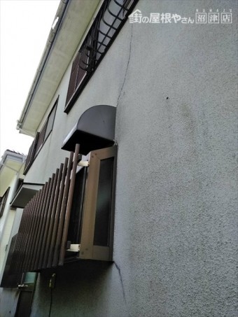 沼津市青野外壁ひび割れ