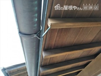 沼津市雨樋金具はずれ