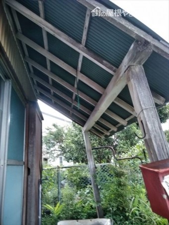長泉町戸建波板テラス