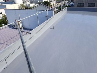 函南町 陸屋根防水塗装