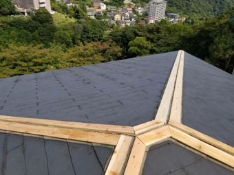 台風棟板金交換後貫板