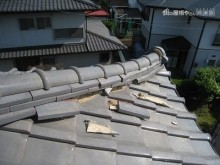棟部分崩れ