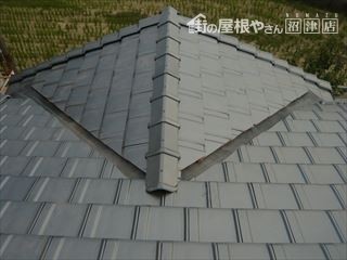 富士市瓦改修後