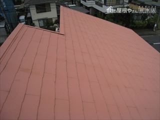 屋根塗装前