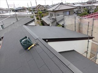 カラーベストからガルバリウムへ完工
