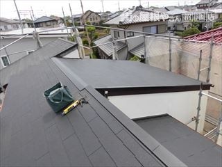 カラーベストからガルバリウムへ完工