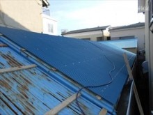 トタン屋根補修