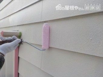 三島市アパート下塗り