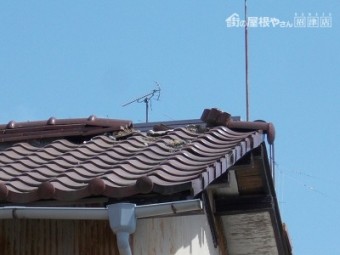 瓦破損