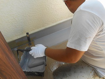 FRP防水途中
