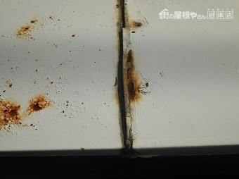 笠木の劣化