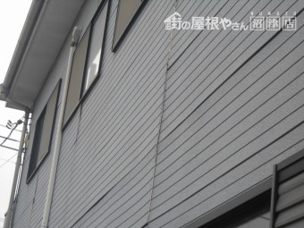 沼津市住宅サイディング浮き