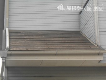 沼津市住宅カラーベスト劣化