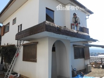 屋根解体