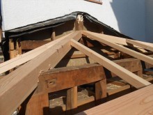 裾野市屋根骨組
