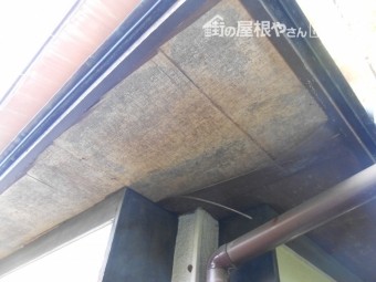 軒裏材の劣化