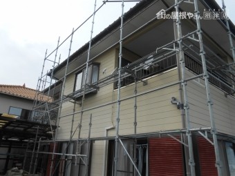 外部足場設置