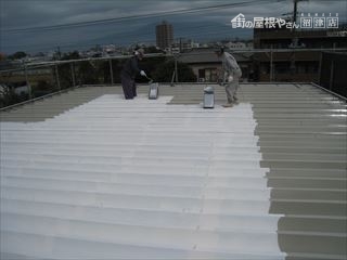 施工途中