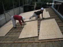 沼津市屋根 下地作り