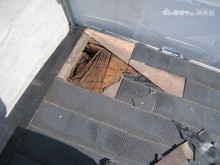 屋根下腐食