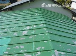 施工前屋根表面