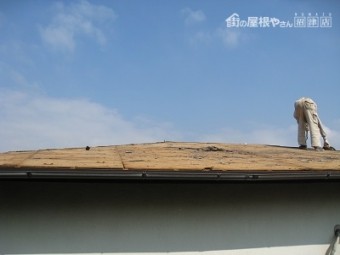 カラーベスト撤去