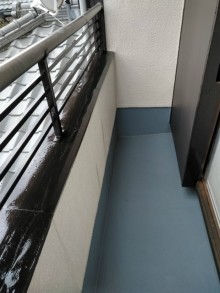 ベランダ完成