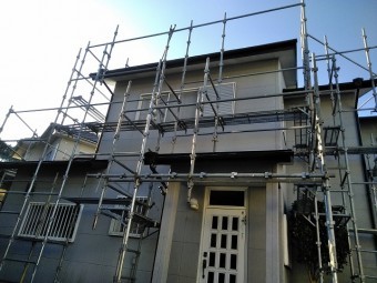 屋根足場