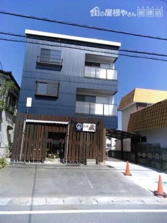 三島市外壁ガルバリウム鋼板
