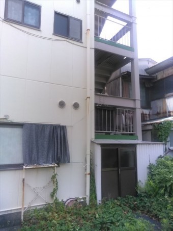 沼津市雨樋留具腐食