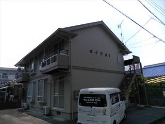 三島市2階建アパート外壁