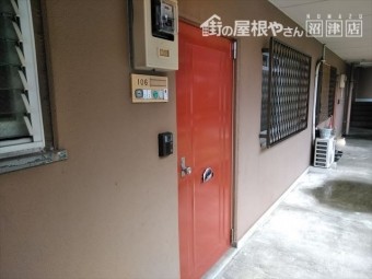 三島市3階建アパート外壁