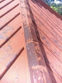 棟板金錆び