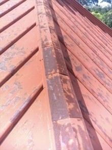 棟板金錆び