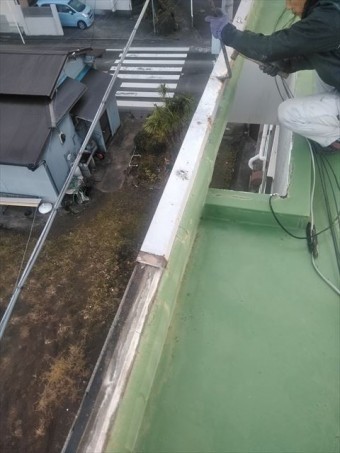 笠木撤去