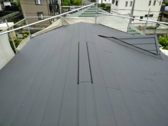 沼津市ガルバリウム鋼板重ね葺