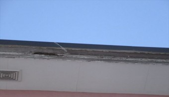 三島市 軒先剥がれ