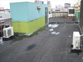 防水劣化による雨漏り